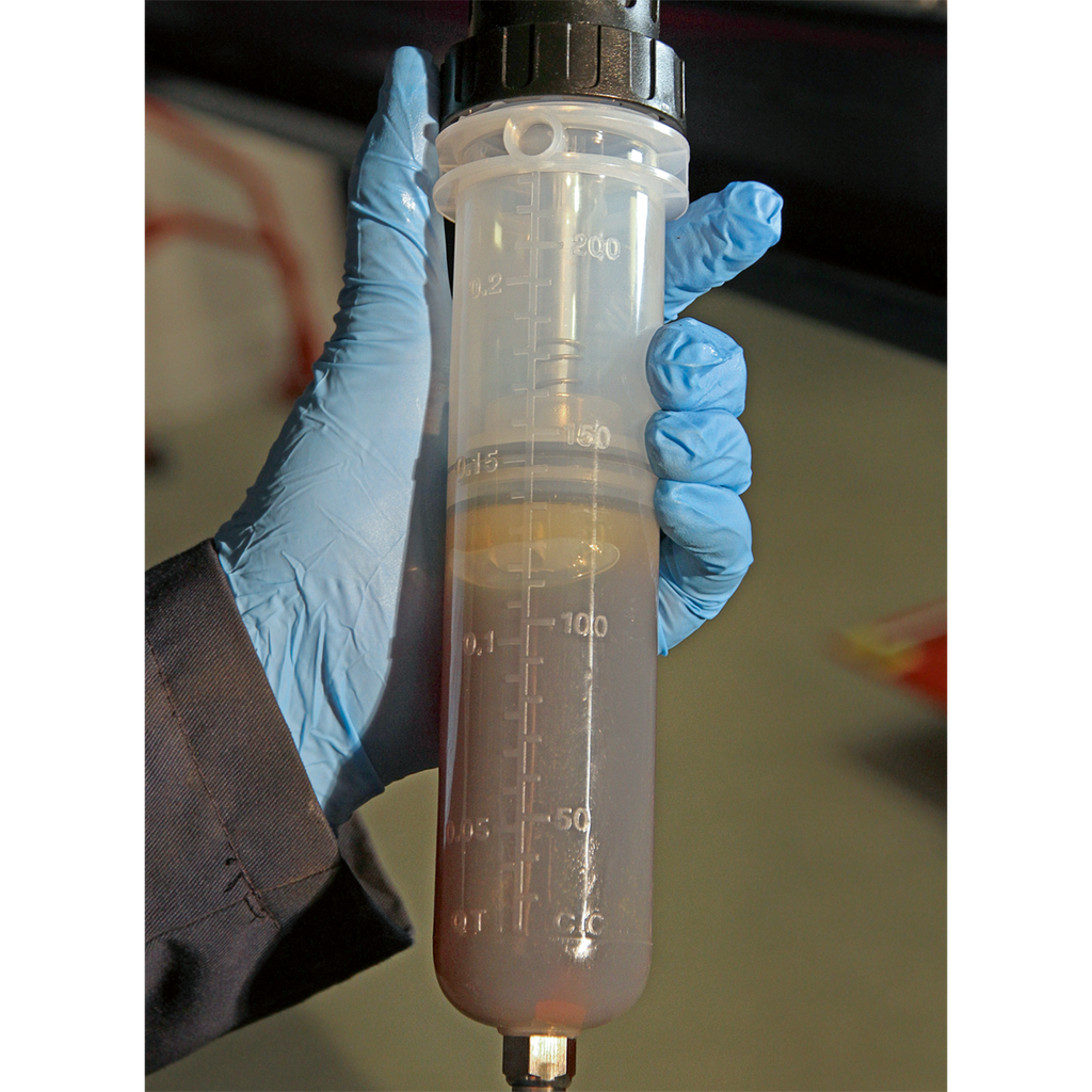 Oil & Brake Fluid Inspection Syringe 200ml VS404