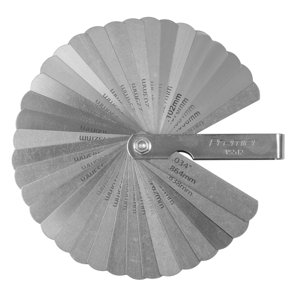 Dual Marked Feeler Gauge 35 Blade VS512