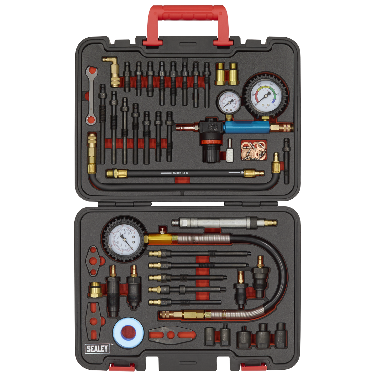Diesel/Petrol Master Compression & Leakage Test Kit 46pc VS567