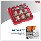 Oil Drain Plug Thread Repair Set M15 VS615