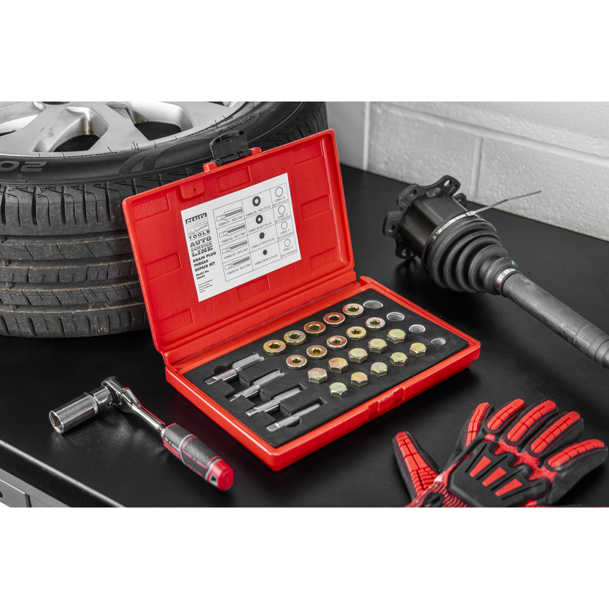Drain Plug Thread Repair Set VS660
