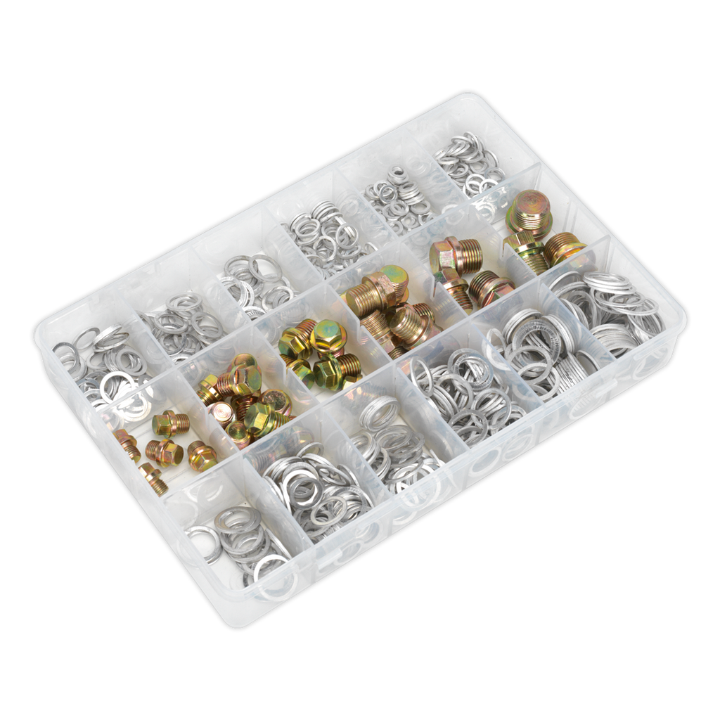 Sump Plug & Washer Assortment 534pc VS663