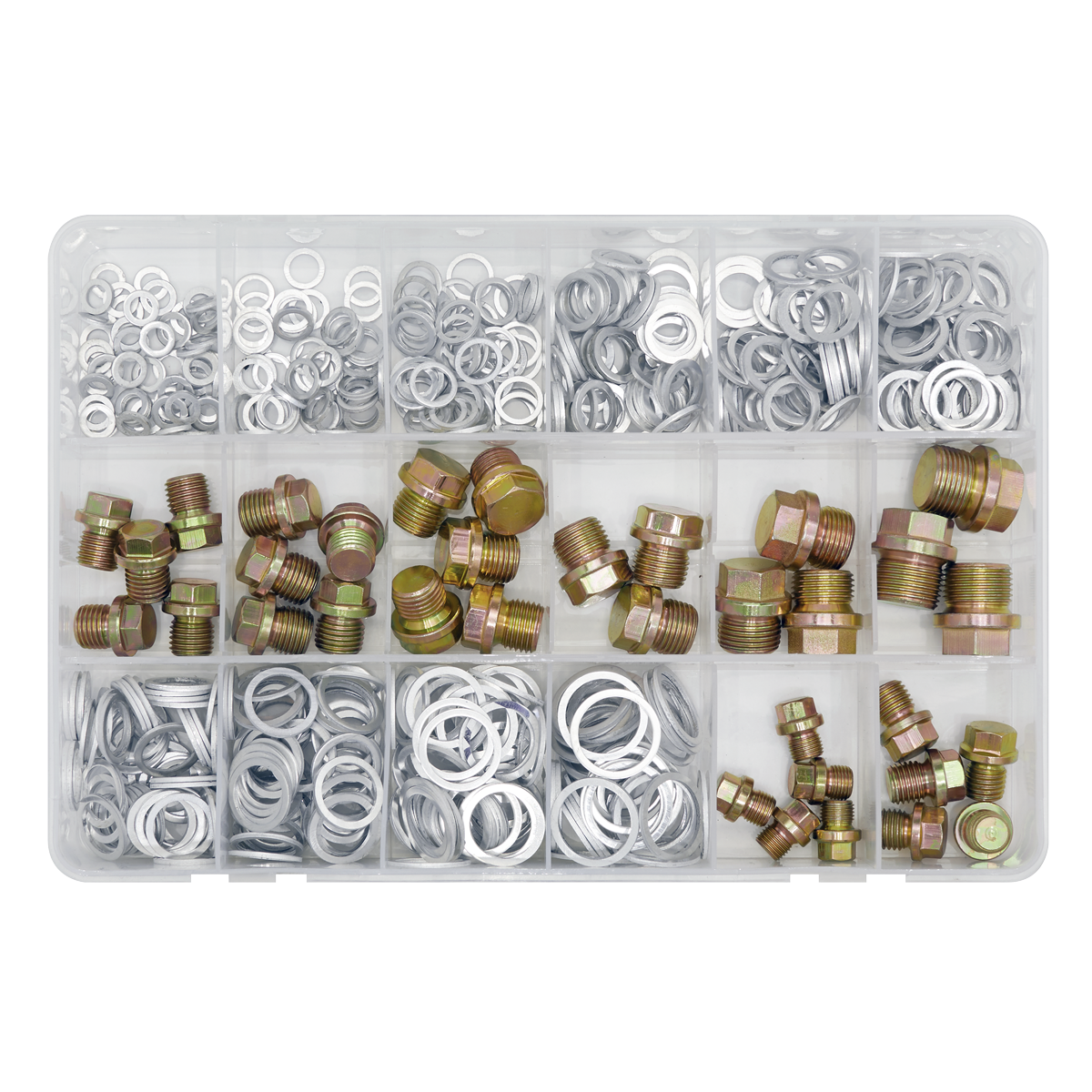 Sump Plug & Washer Assortment 534pc VS663