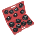 Oil Filter Cap Wrench Set 15pc VS7003