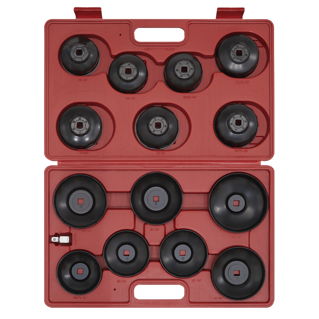 Oil Filter Cap Wrench Set 15pc VS7003