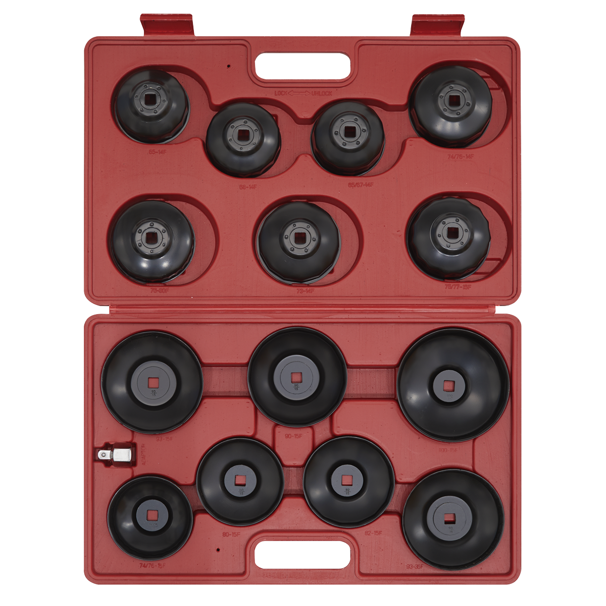 Oil Filter Cap Wrench Set 15pc VS7003
