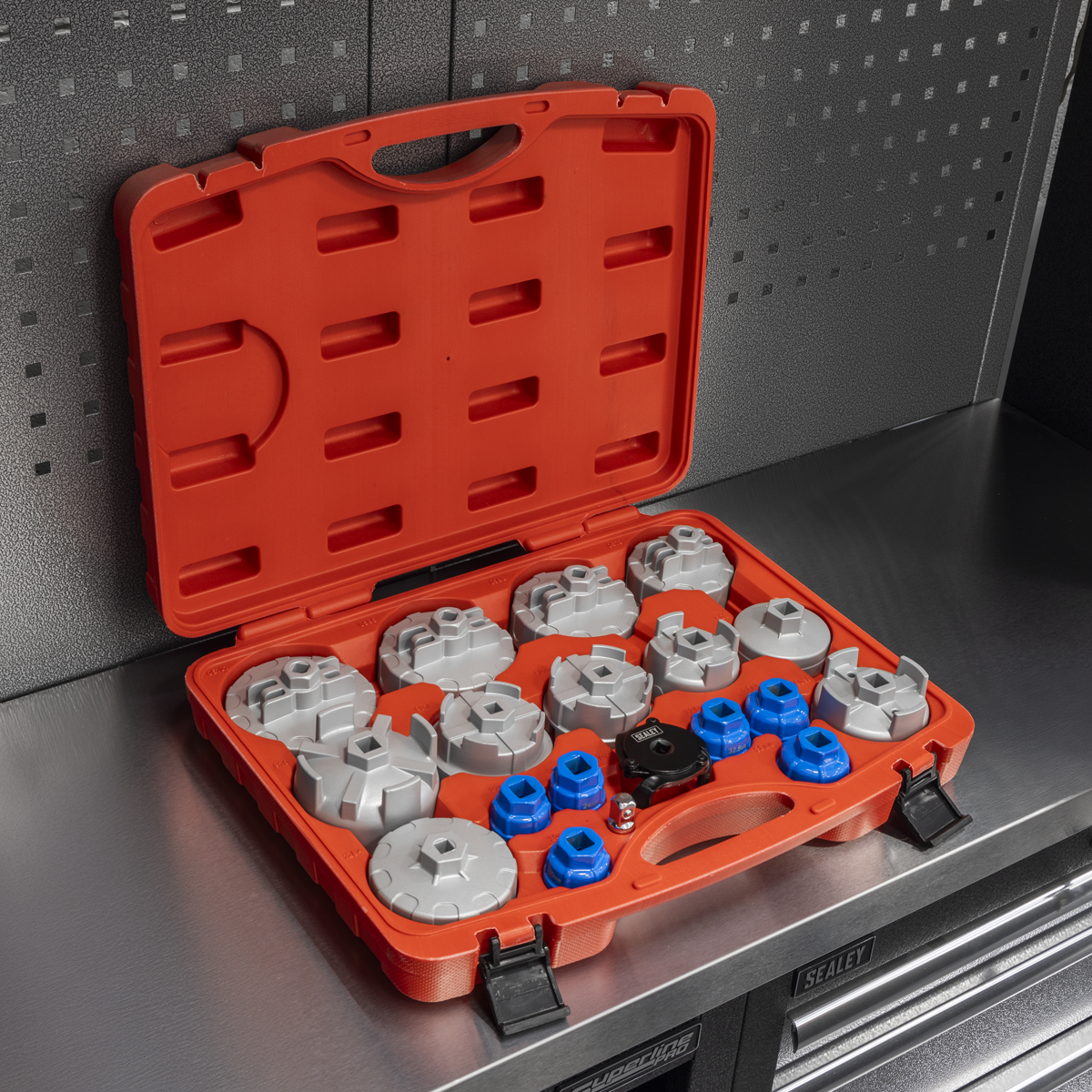 Oil Filter Cap Wrench Set 19pc VS7013