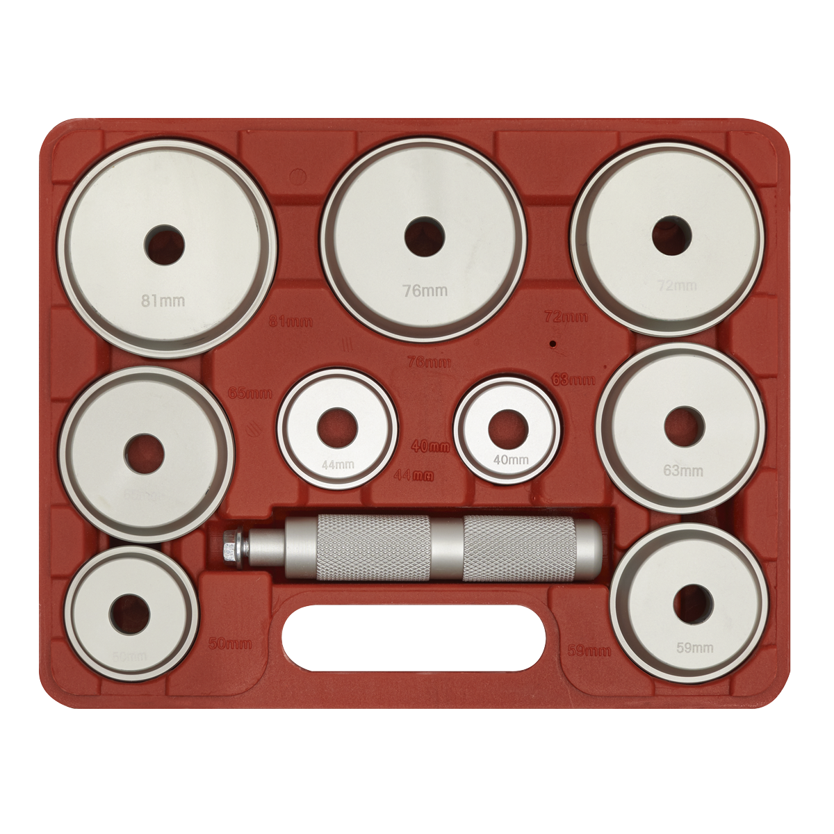 Aluminium Bearing Race & Seal Driver Set 10pc VS703