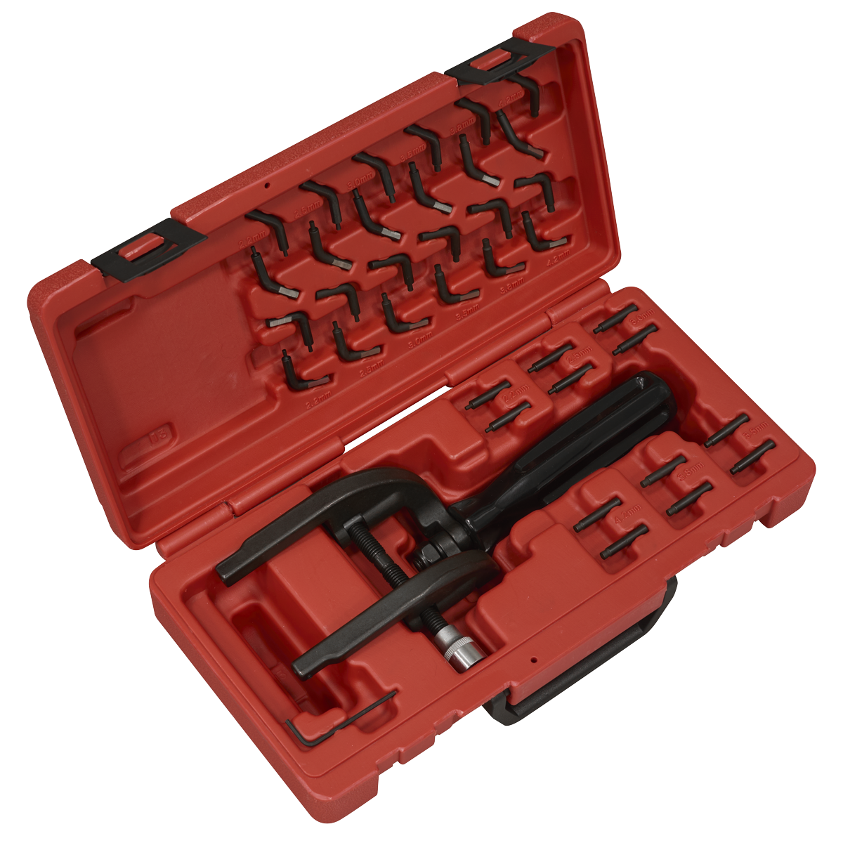 Heavy-Duty Locking Ring Pliers with Alternative Tips VS7050