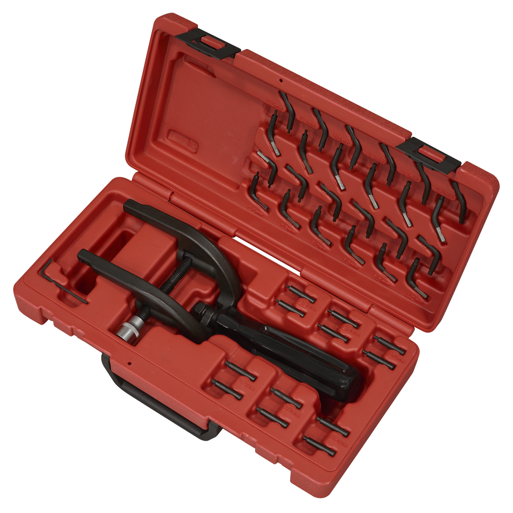Heavy-Duty Locking Ring Pliers with Alternative Tips VS7050