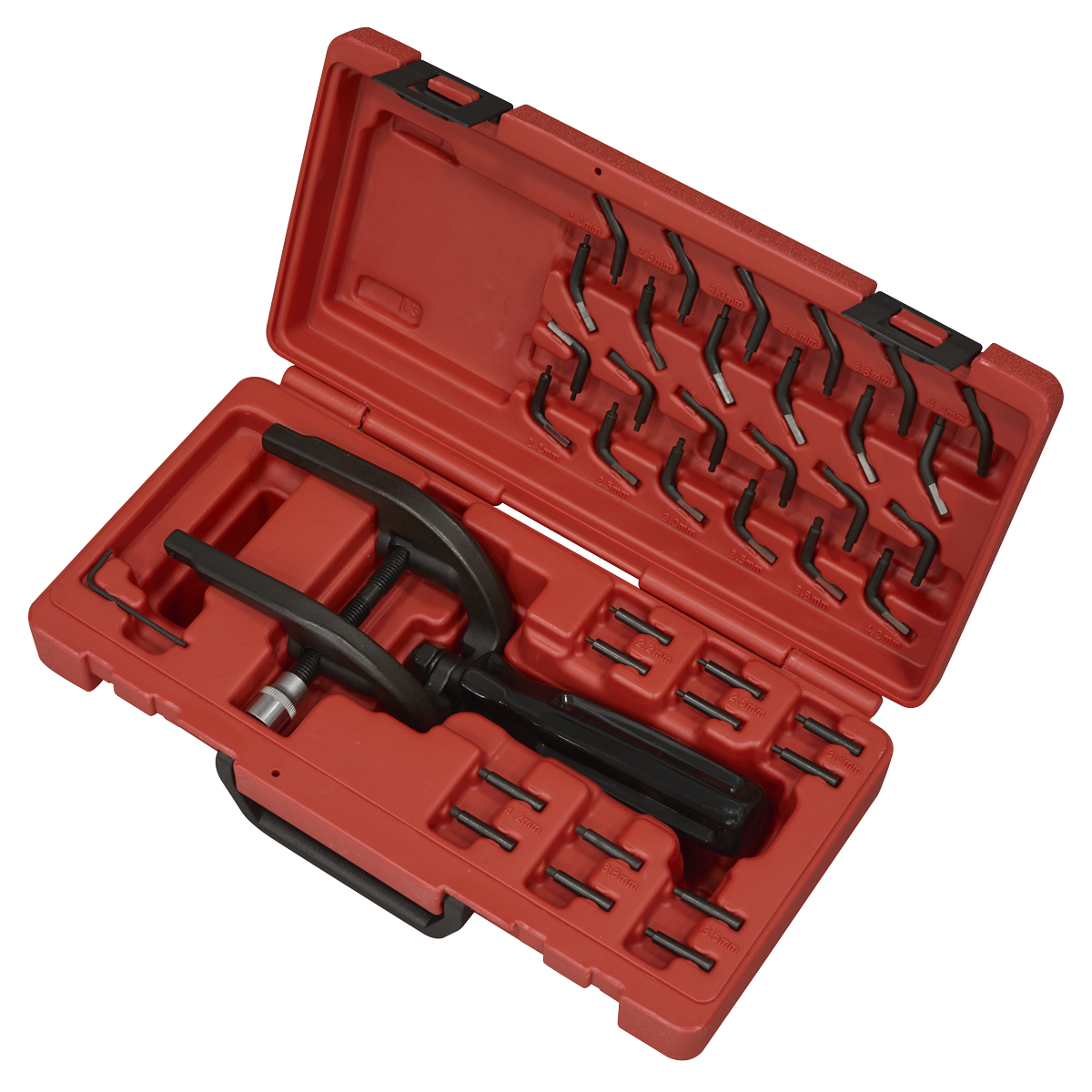Heavy-Duty Locking Ring Pliers with Alternative Tips VS7050