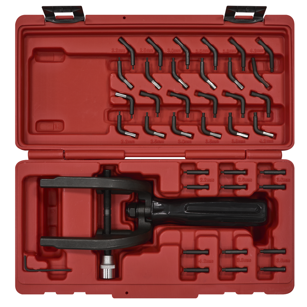 Heavy-Duty Locking Ring Pliers with Alternative Tips VS7050