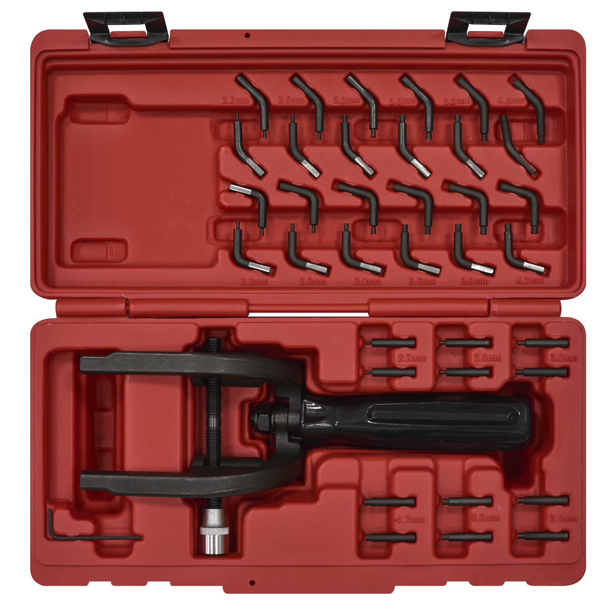 Heavy-Duty Locking Ring Pliers with Alternative Tips VS7050