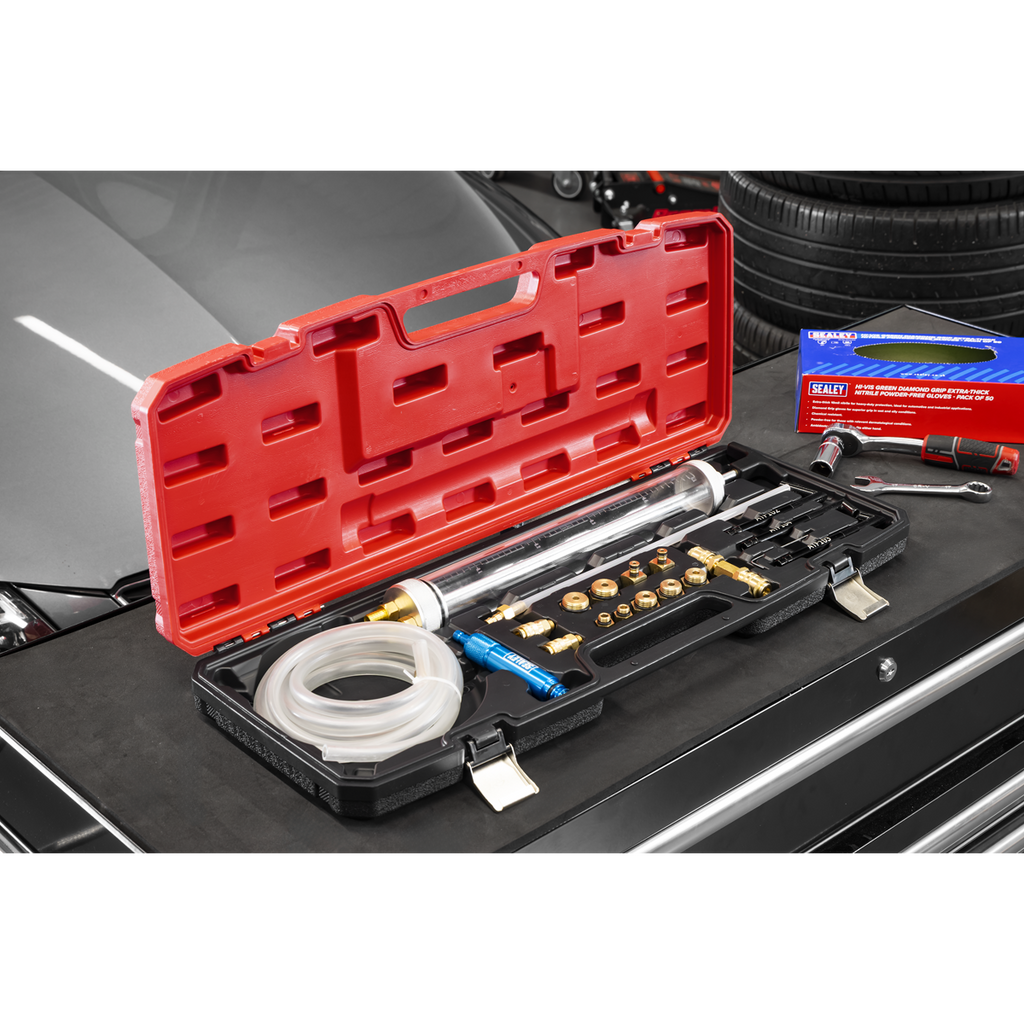 Transmission Oil Refilling Pump & Adaptor Kit for VAG 18pc VS7095