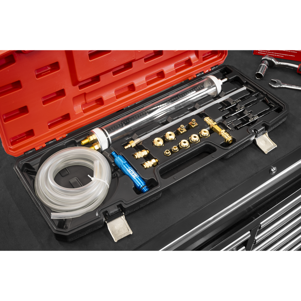 Transmission Oil Refilling Pump & Adaptor Kit for VAG 18pc VS7095