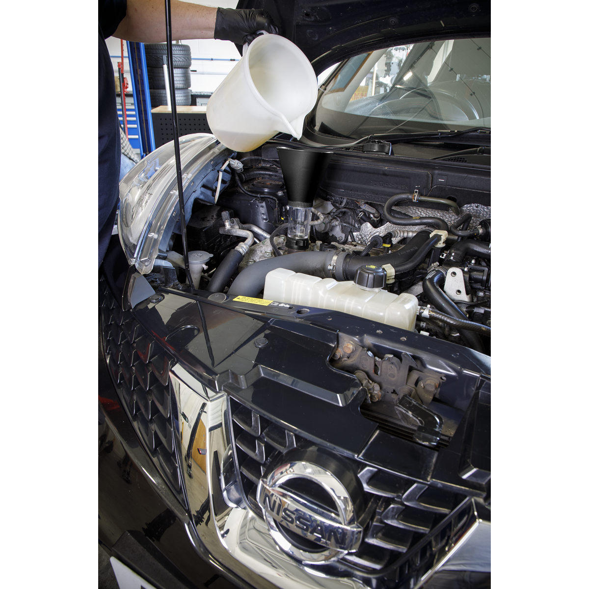 Engine Oil Funnel Set for Renault/Nissan 4pc VS7102
