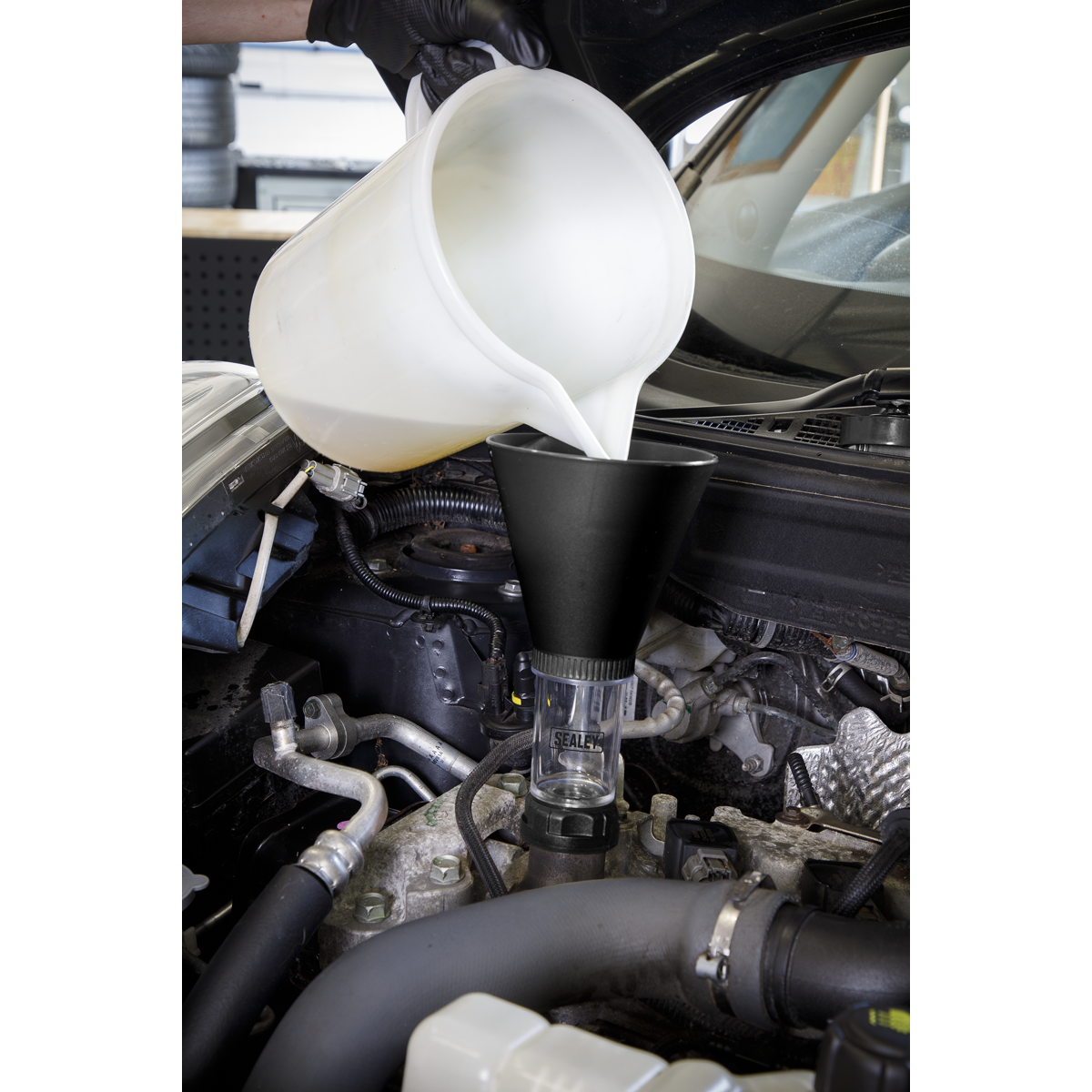 Engine Oil Funnel Set for Renault/Nissan 4pc VS7102