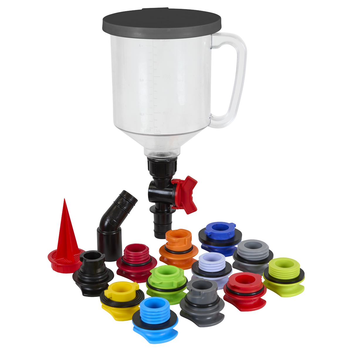 Master Engine Oil Funnel Filling Kit 15pc VS7107
