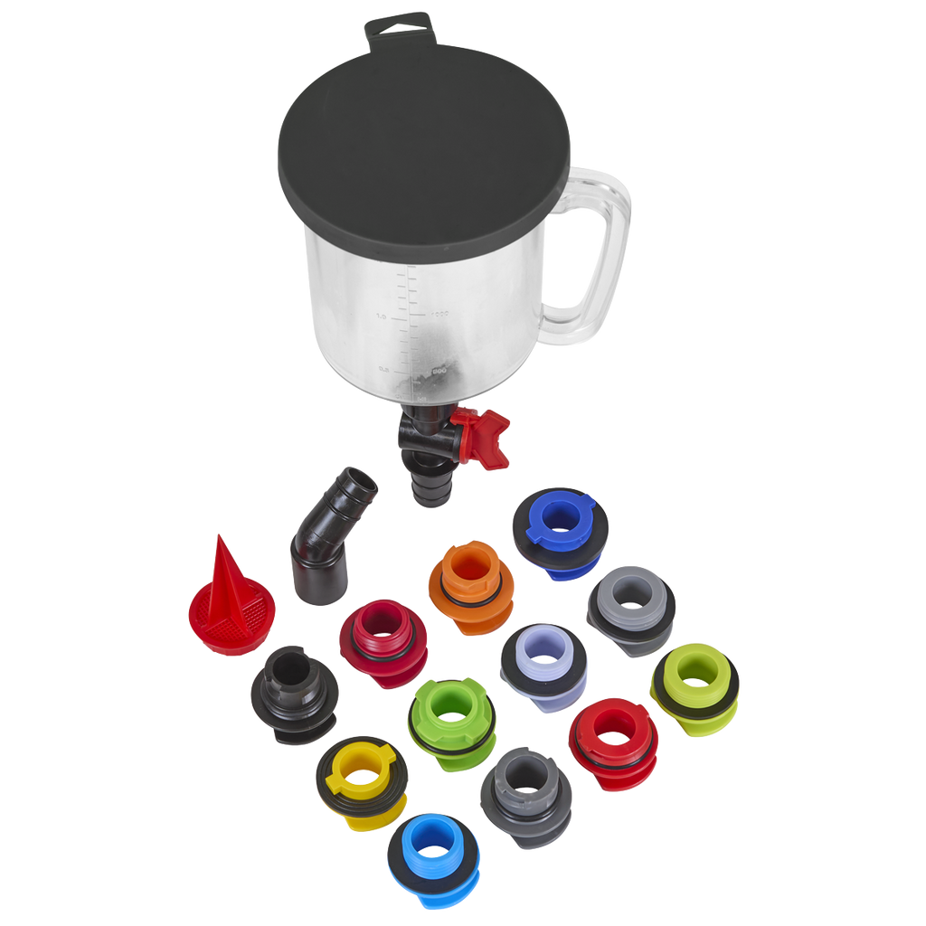 Master Engine Oil Funnel Filling Kit 15pc VS7107