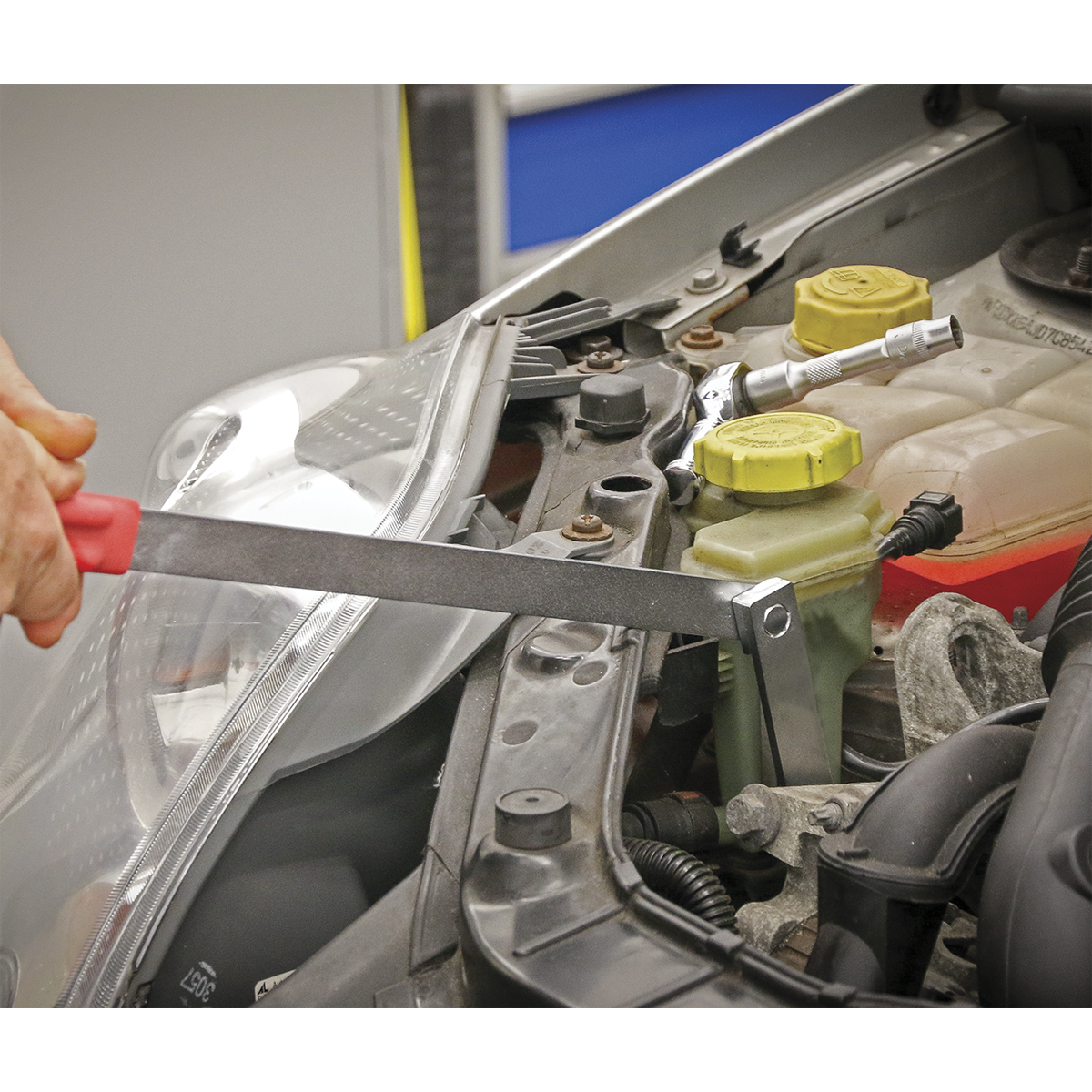 Ratchet Action Auxiliary Belt Tension Tool Kit VS784