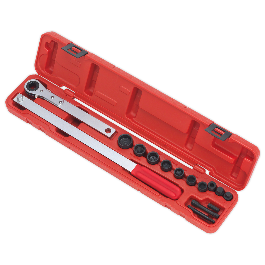 Ratchet Action Auxiliary Belt Tension Tool Kit VS784
