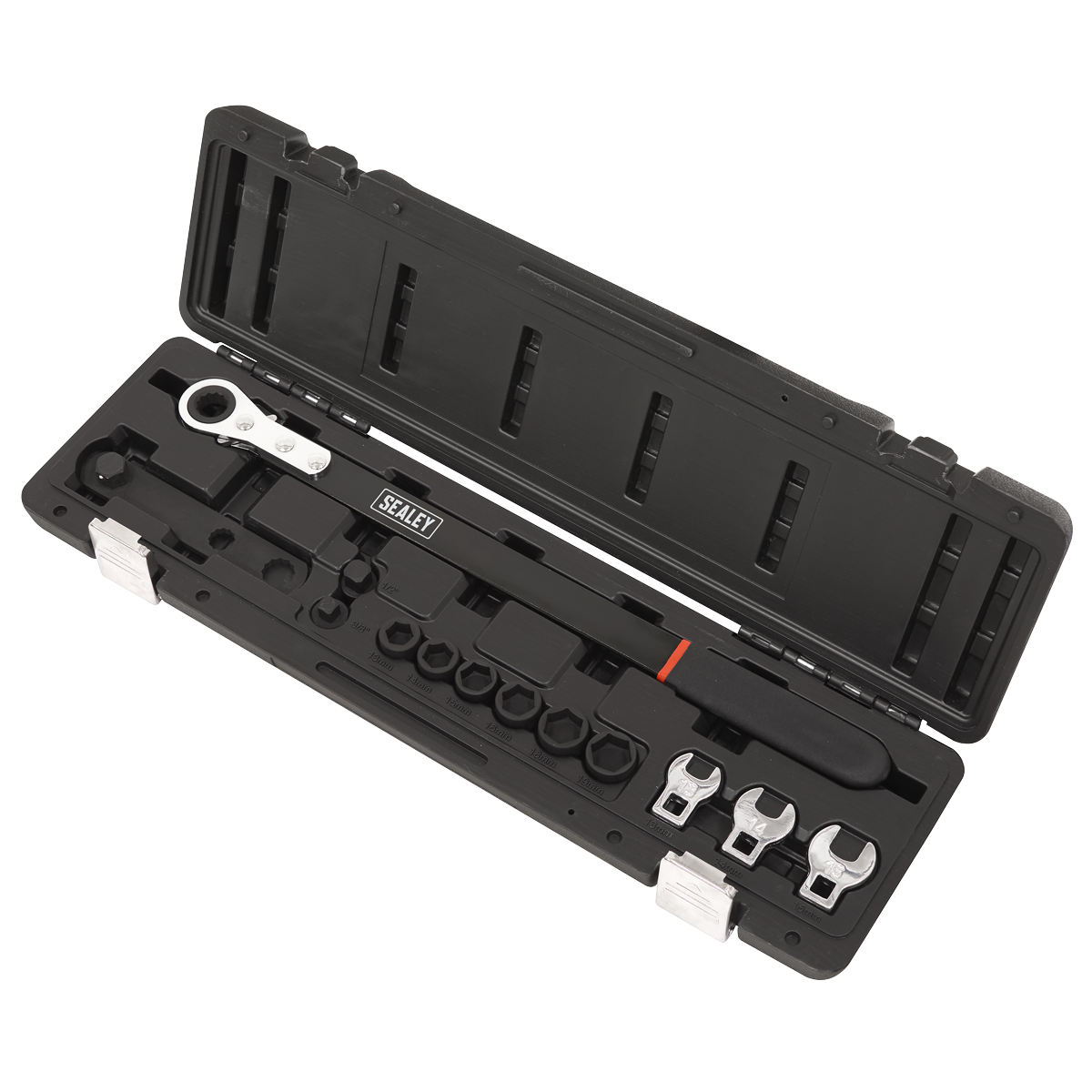 Extended Reach Ratchet Action Auxiliary Belt Tension Tool Kit VS791