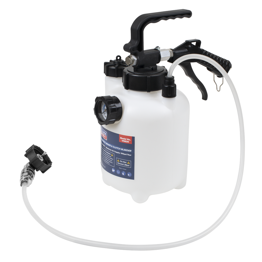 Pneumatic Brake & Clutch Bleeder 2.5L VS830