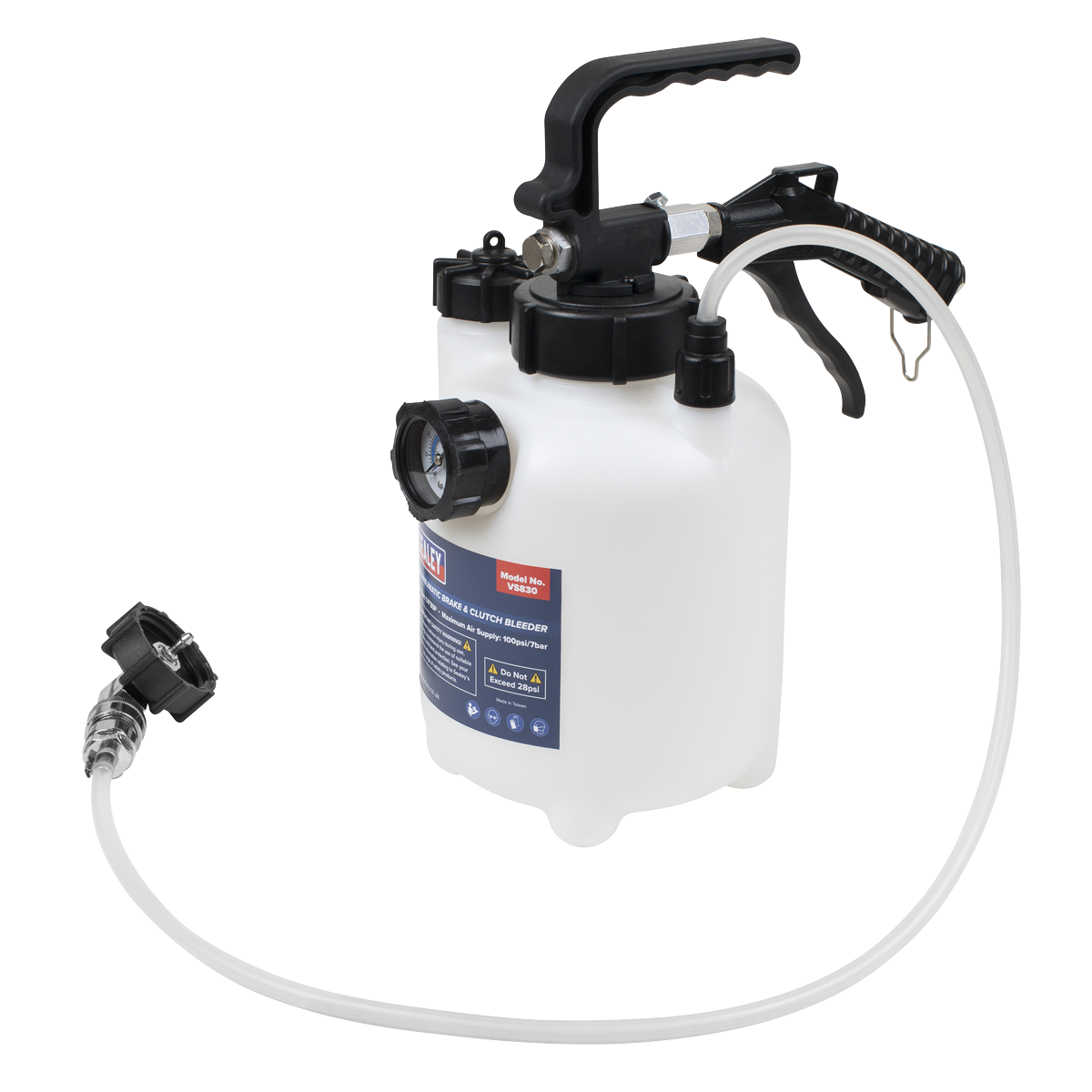 Pneumatic Brake & Clutch Bleeder 2.5L VS830