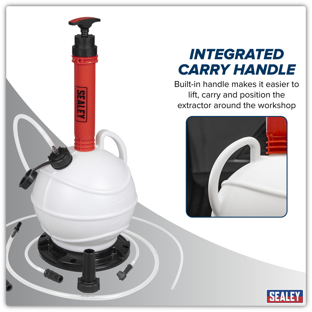 Manual Vacuum Brake & Fluid Extractor Pump 6L VS836