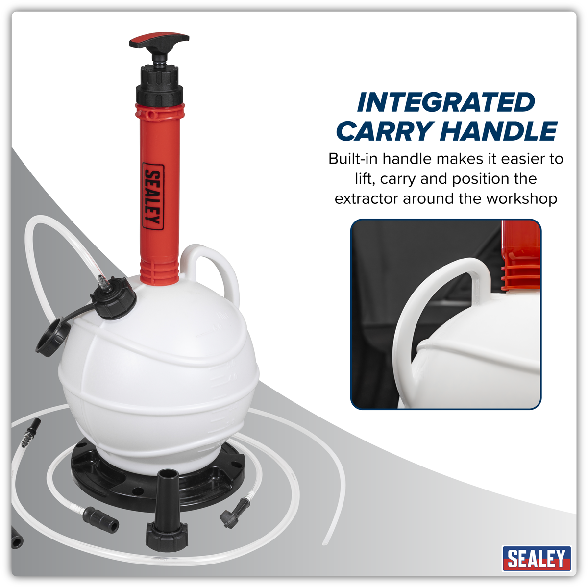 Manual Vacuum Brake & Fluid Extractor Pump 6L VS836