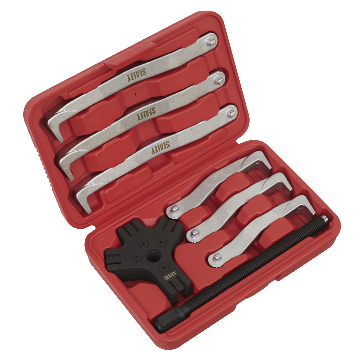 Fast Action Reversible Twin/Triple Leg Puller Set 150 & 220mm 8pc VS83