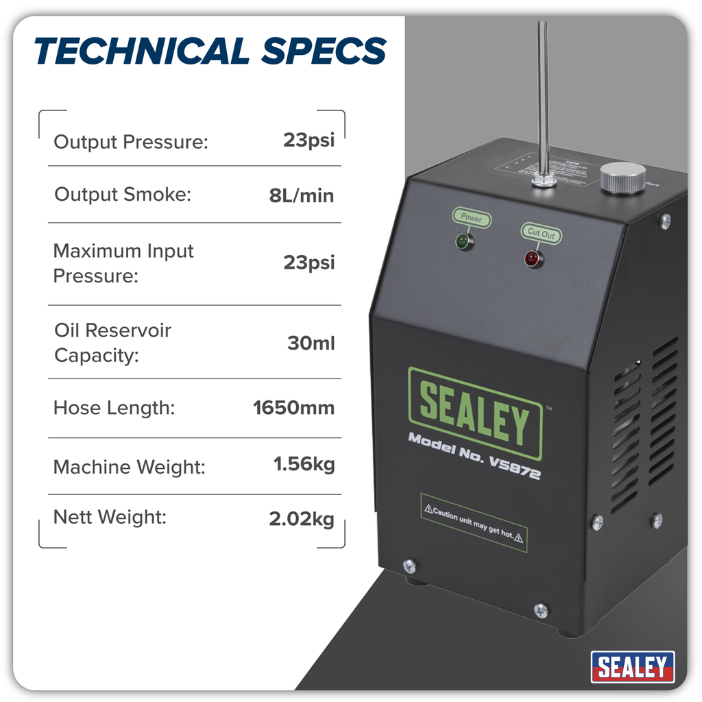 Leak Detector Smoke Diagnostic Tool VS872