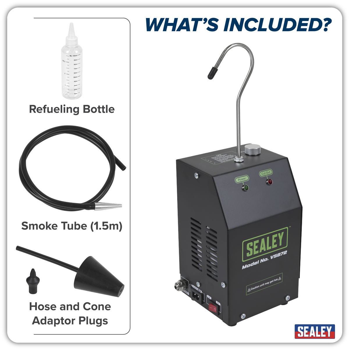 Leak Detector Smoke Diagnostic Tool VS872