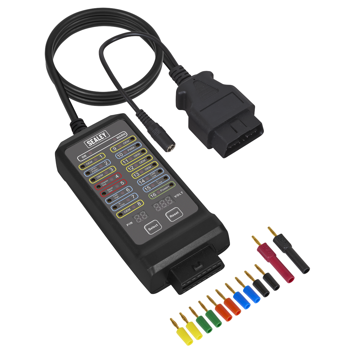OBD Breakout Box 16-Pin 12V/24V VS8813