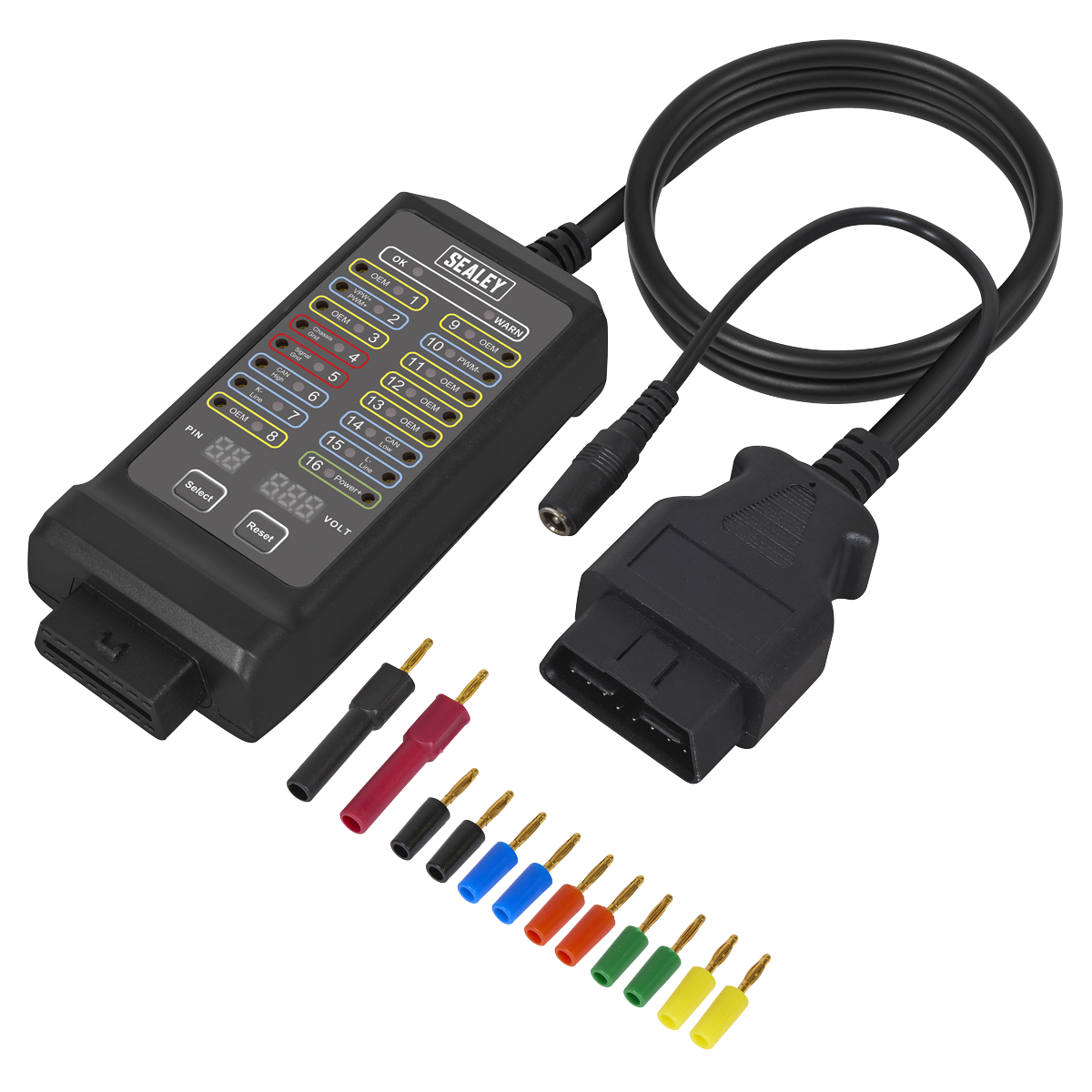 OBD Breakout Box 16-Pin 12V/24V VS8813