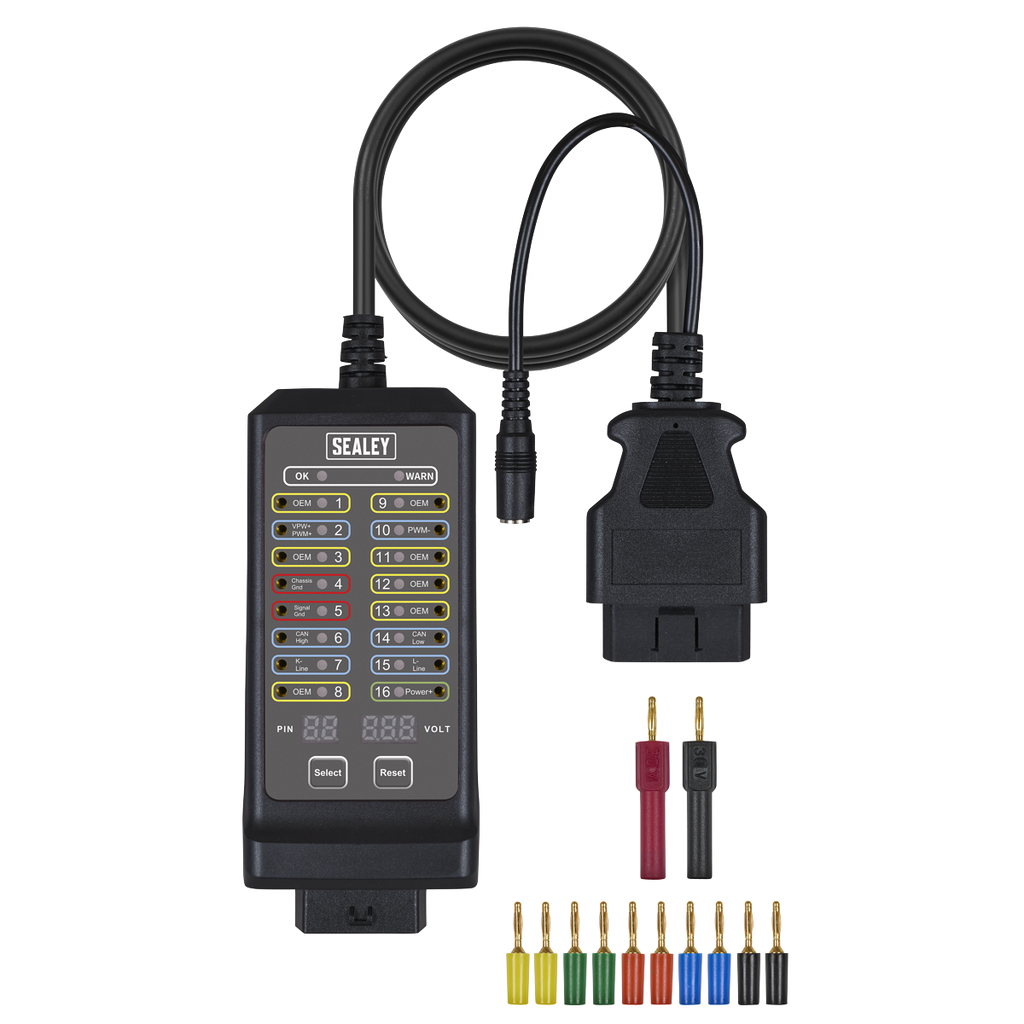 OBD Breakout Box 16-Pin 12V/24V VS8813