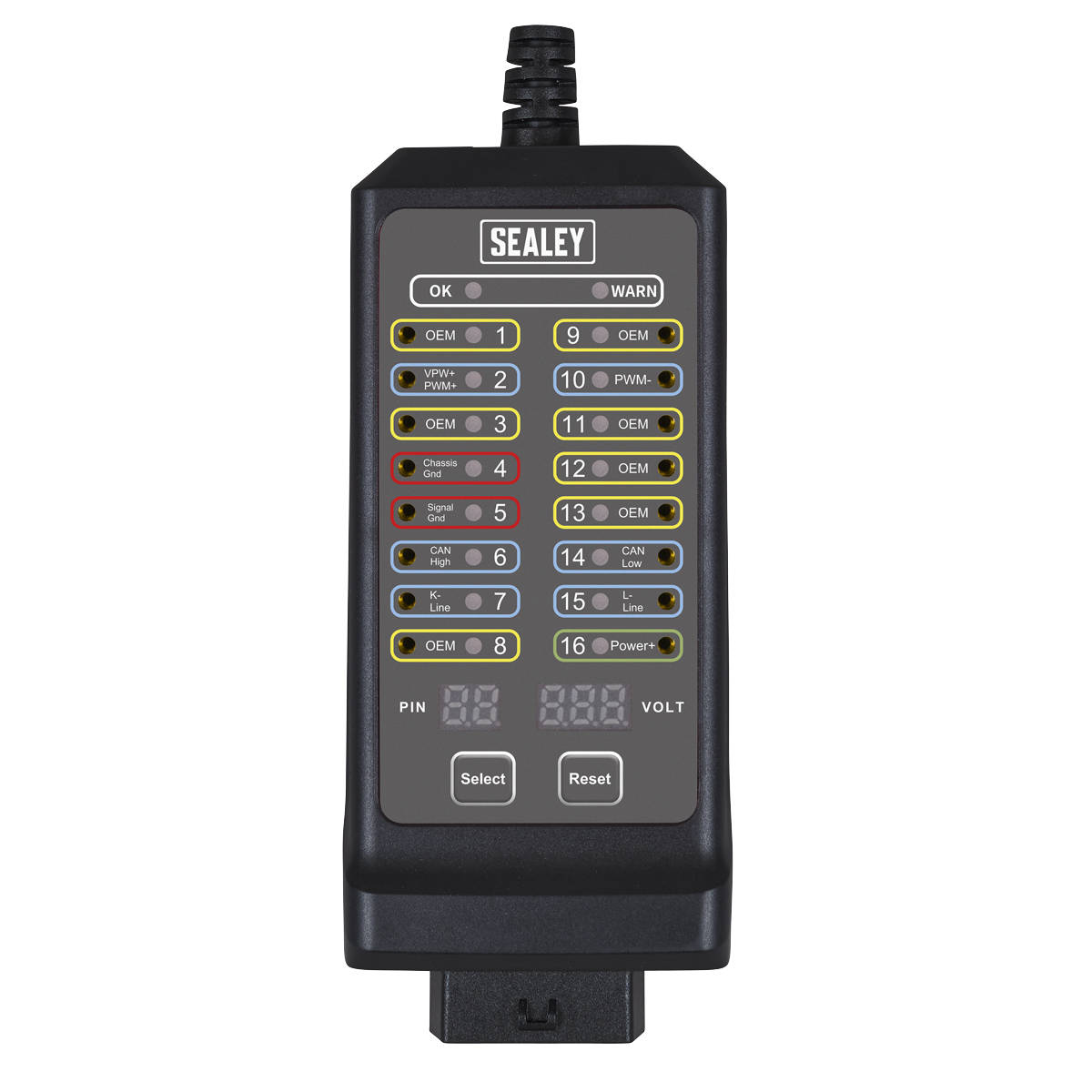 OBD Breakout Box 16-Pin 12V/24V VS8813