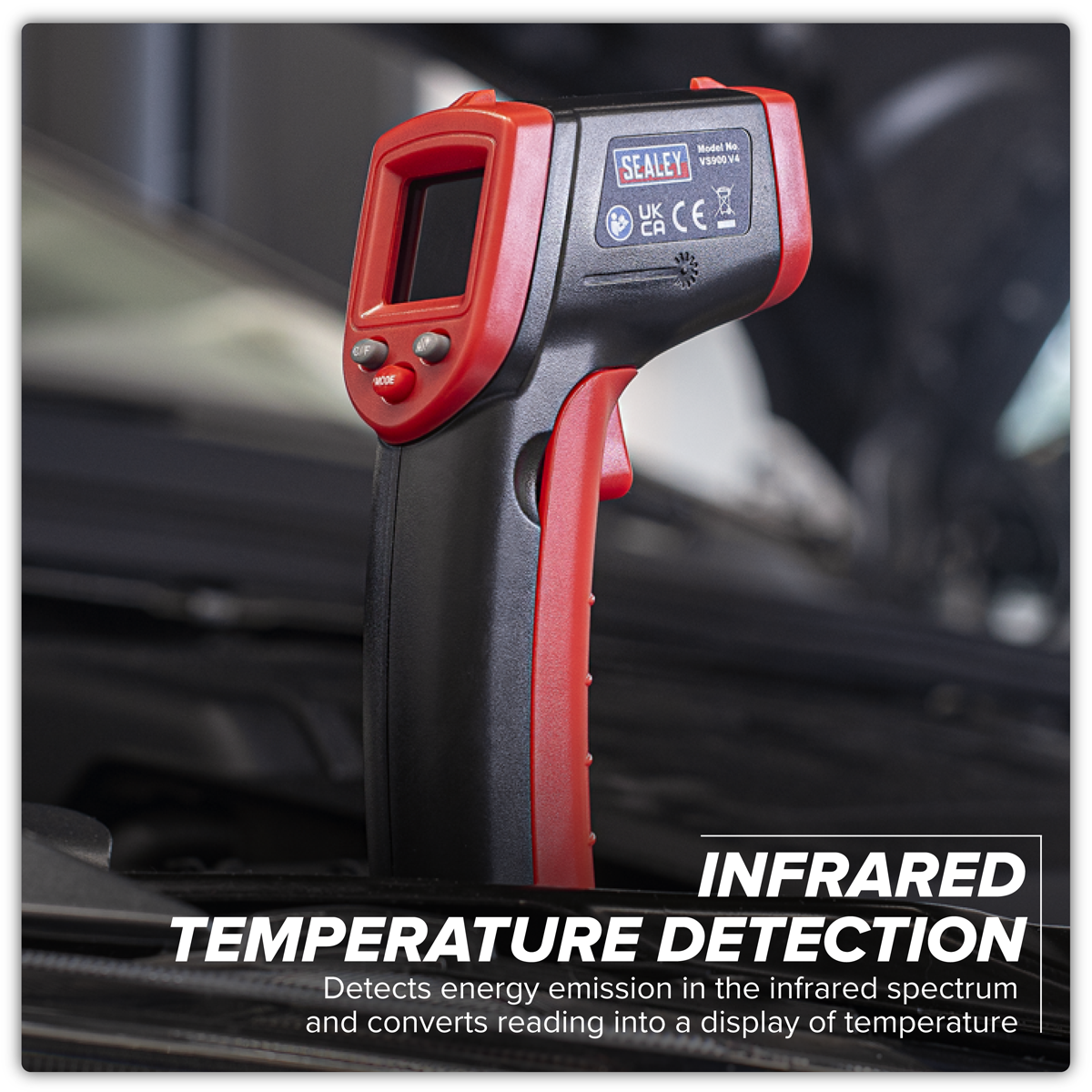 Infrared Laser Digital Thermometer 12:1 VS900