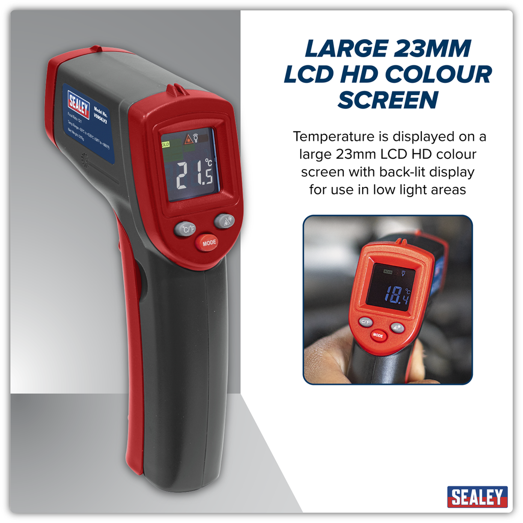 Infrared Laser Digital Thermometer 12:1 VS904