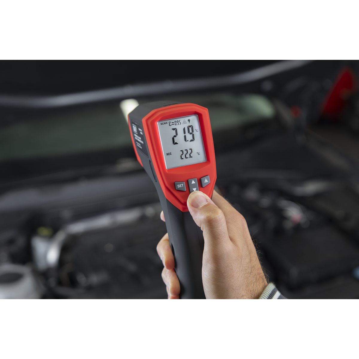 Infrared Dual Laser Digital Thermometer 30:1 VS942