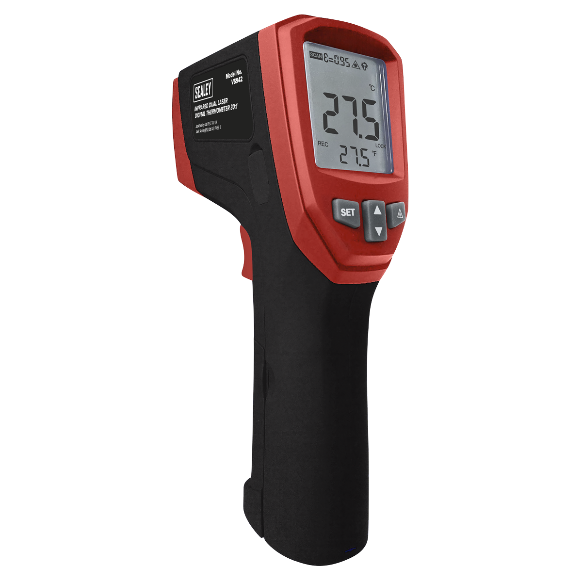 Infrared Dual Laser Digital Thermometer 30:1 VS942