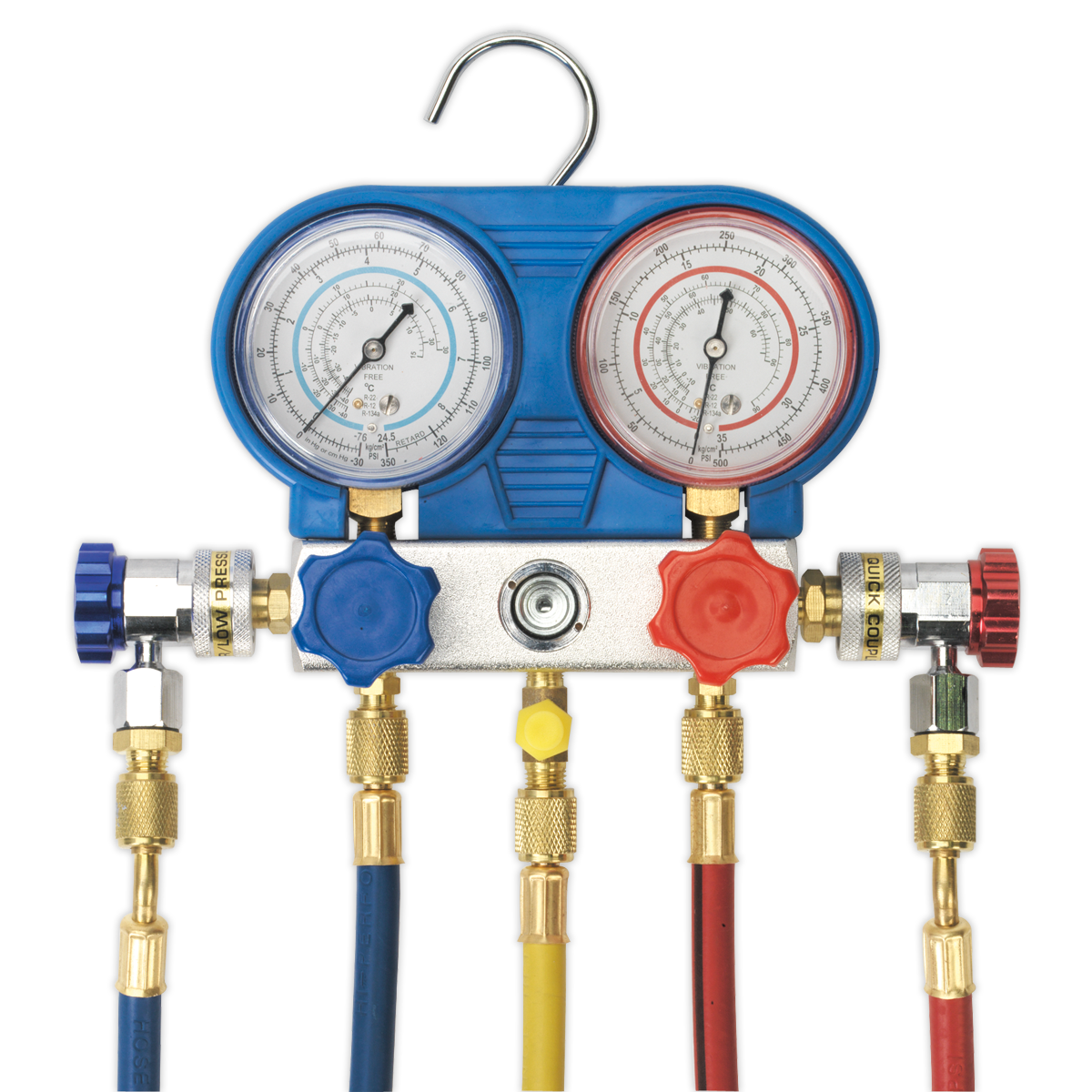 Air Conditioning System Manifold with Sight Glass VSAC002