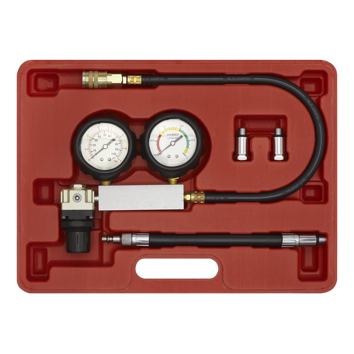 Petrol Engine 2-Gauge Cylinder Leakage Tester VSE2020