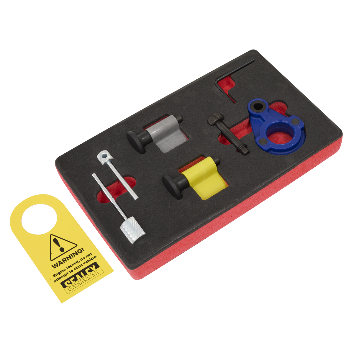Diesel Engine Timing Tool Kit for VAG, Ford & Mitsubishi 1.2D/1.4D/1.6D/2.0D - Belt Drive VSE2092