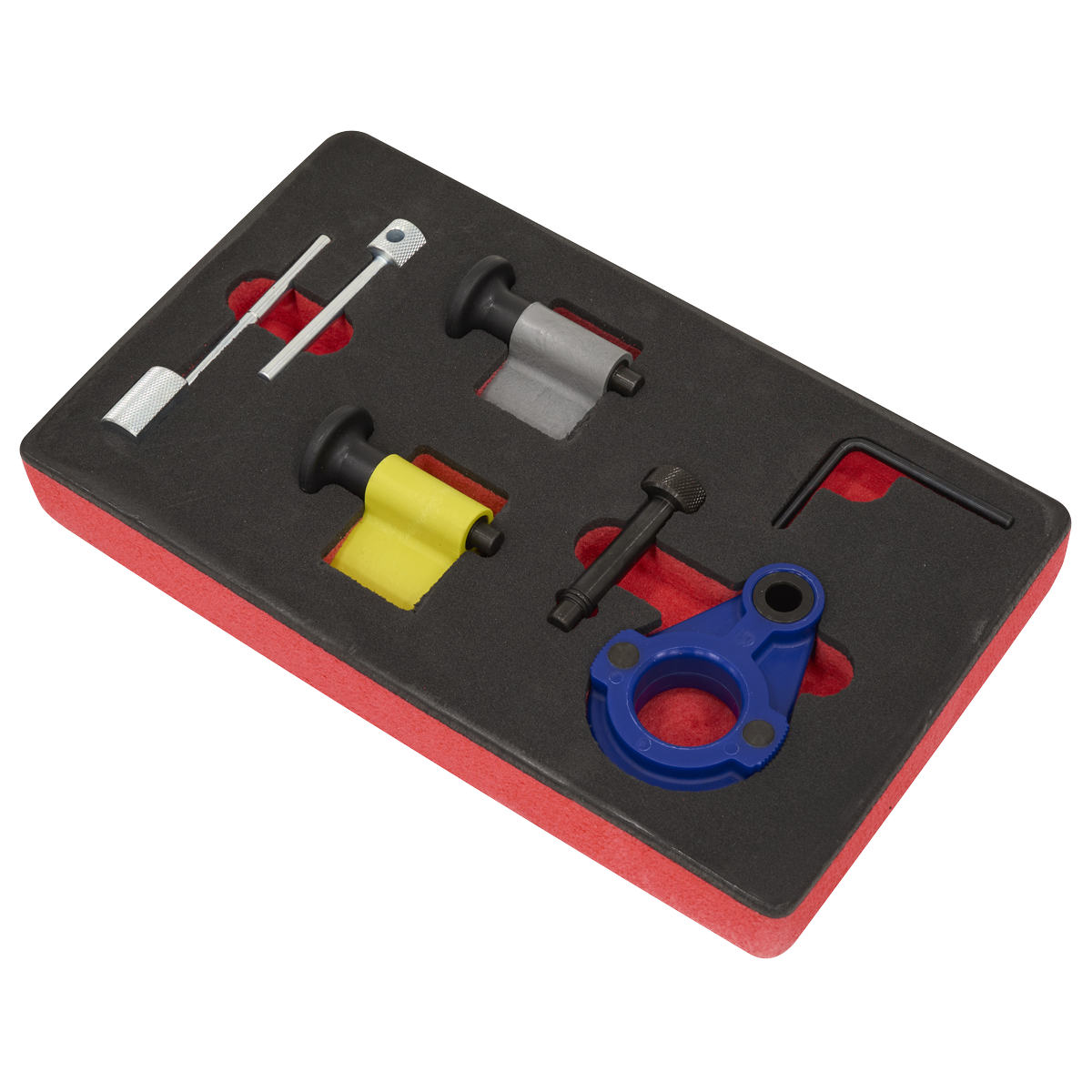 Diesel Engine Timing Tool Kit for VAG, Ford & Mitsubishi 1.2D/1.4D/1.6D/2.0D - Belt Drive VSE2092