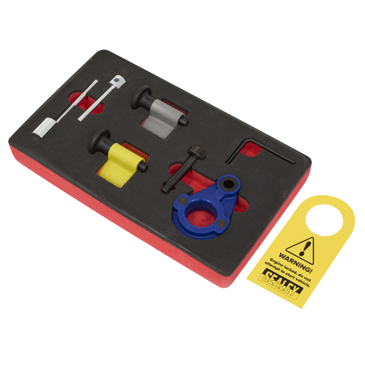Diesel Engine Timing Tool Kit for VAG, Ford & Mitsubishi 1.2D/1.4D/1.6D/2.0D - Belt Drive VSE2092