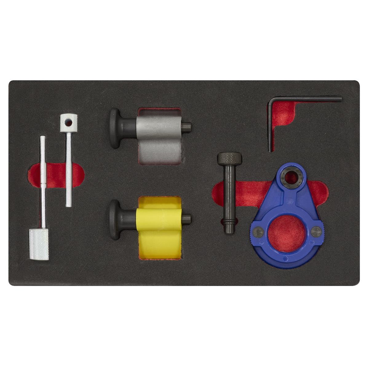 Diesel Engine Timing Tool Kit for VAG, Ford & Mitsubishi 1.2D/1.4D/1.6D/2.0D - Belt Drive VSE2092