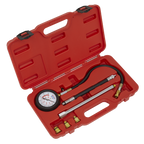 Petrol Compression Tester Deluxe Kit 6pc VSE300D