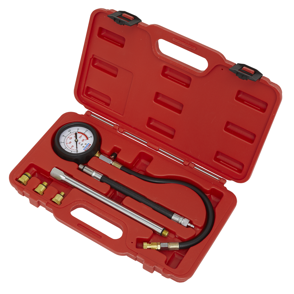 Petrol Compression Tester Deluxe Kit 6pc VSE300D