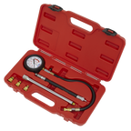 Petrol Compression Tester Deluxe Kit 6pc VSE300D